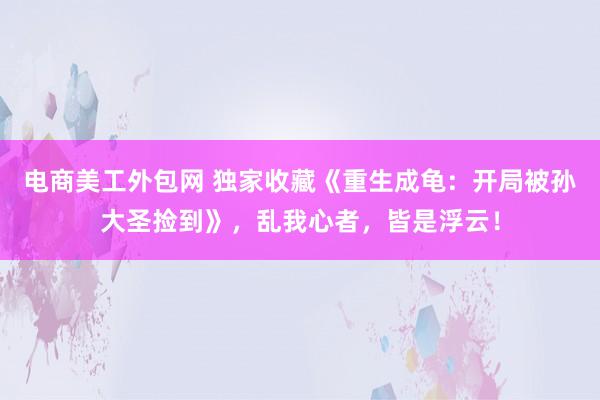 电商美工外包网 独家收藏《重生成龟：开局被孙大圣捡到》，乱我心者，皆是浮云！